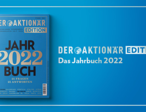 25 Fragen – 25 Antworten: Das DER AKTIONÄR EDITON „Jahrbuch 2022“ erscheint am 23. Dezember